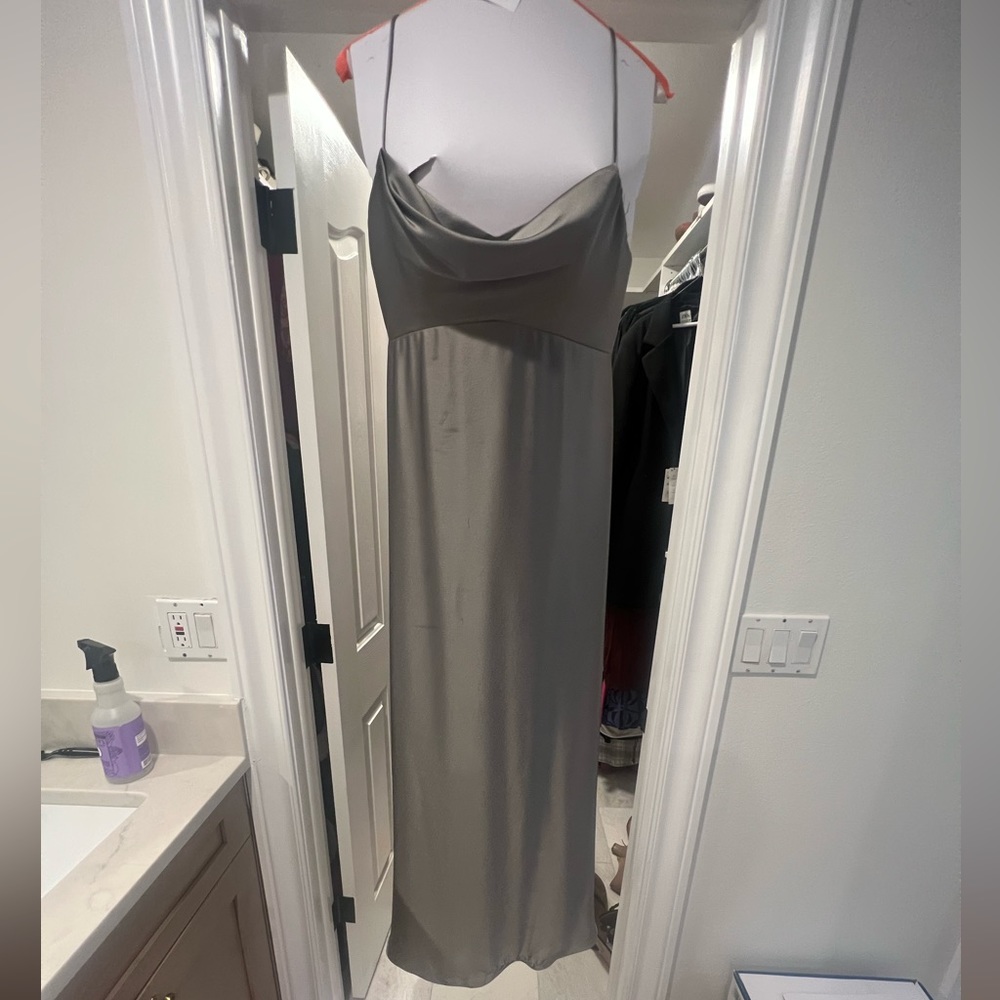 Jenny Yoo Maternity Addison Moss Size 12